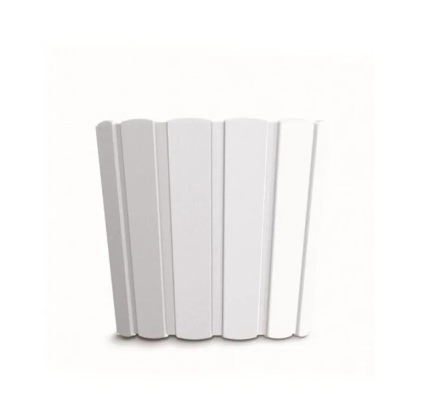 Ghiveci de flori UH o285mm înălțime 256mm 12L BOARDEE BASIC alb KLC - În tendințe