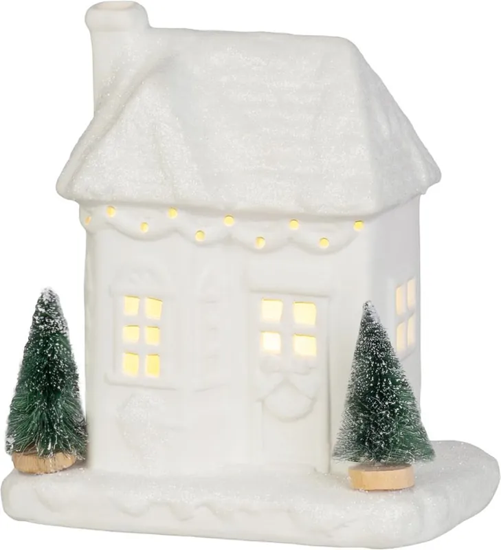 Ultima șansă - Decorațiune MagicHome Crăciun, Casă, 9x15x17 cm