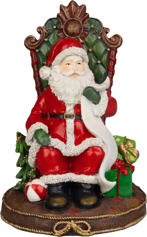 Decorațiune MagicHome Crăciun, Moș Crăciun, 14x14x20 cm | Produs vedetă