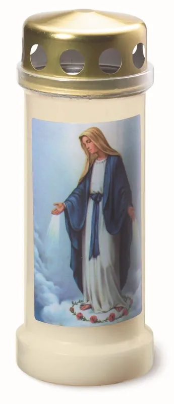 Plată sigură | Rezervă Bolsius Gravelight NR6L, Maria, 70 h, 170x65 mm, pentru lanternă, parafină