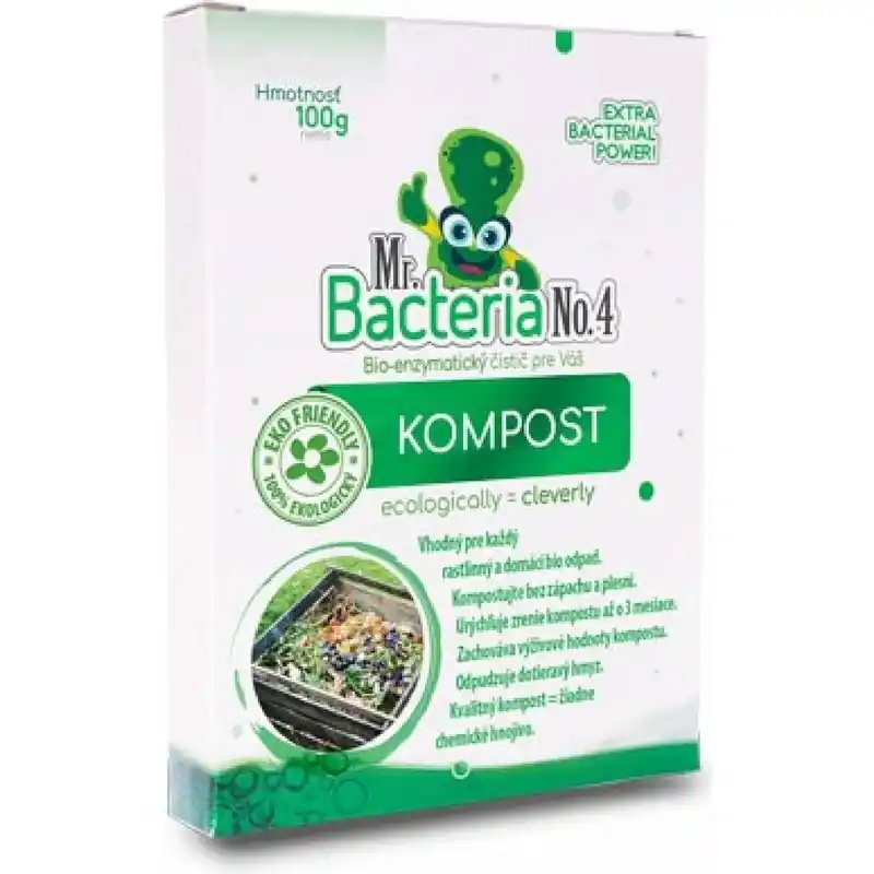 Promoție specială | Activator Mr.Bacteria nr. 4, pentru compost, 100 g