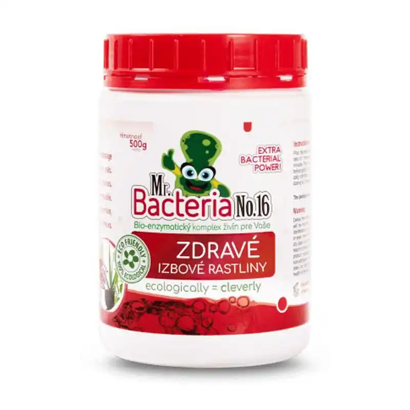 Mr.Bacteria Activator Nr. 16, nutrienți pentru plante de apartament sănătoase, 500g | Favoritul clienților