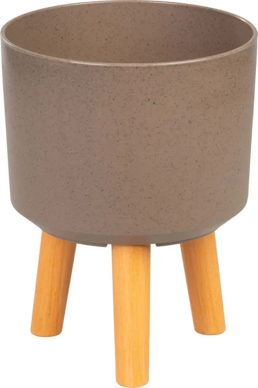 Economisește acum - Ghiveci Strend Pro, culoarea cafelei pudră, 20x20x26 cm
