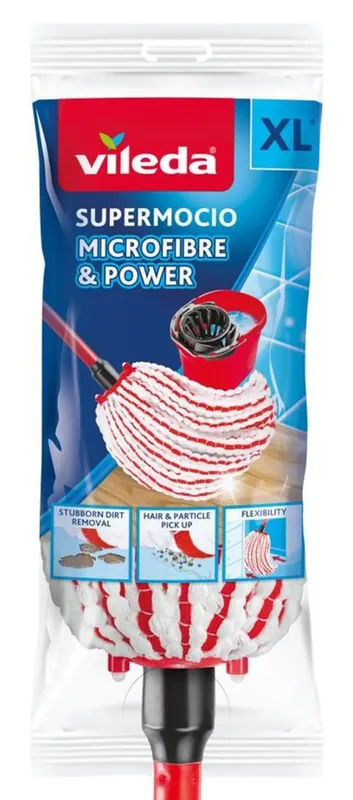 Mop Vileda SuperMocio Microfibre&Power - Ofertă avantajoasă