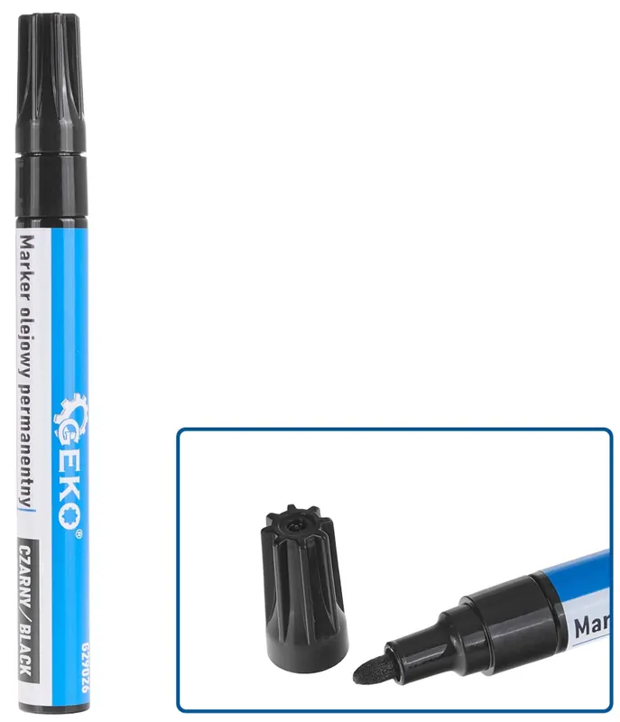 Marker ulei negru, GEKO | Comandă online