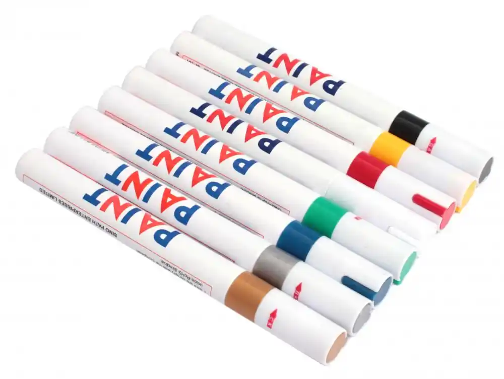 Comandă simplu | Marker ulei universal roșu, XL-TOOLS