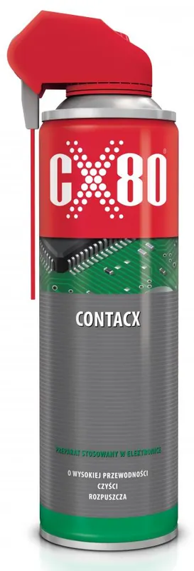 CONTACX 500 ml, detergent de contact electric cu cap DUO | Profită acum