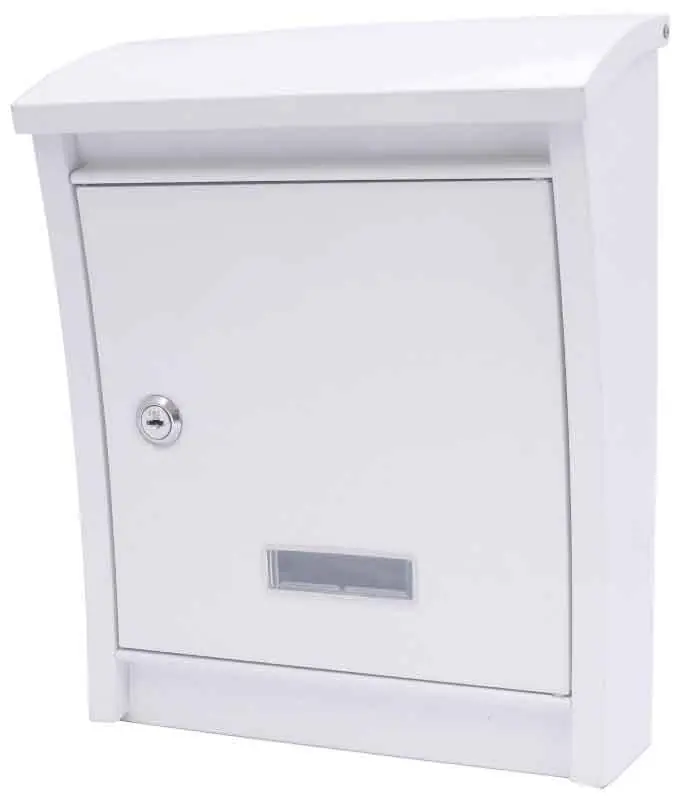 Calitate de top | Cutie poștală DALMATIA alb 25x32x8-12cm, XL-TOOLS