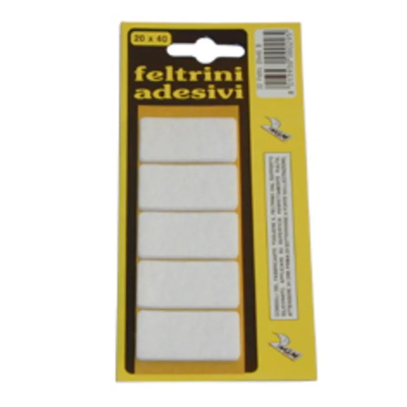 Pâslă de pâslă. 20x40 mm alb | Economisește mai mult