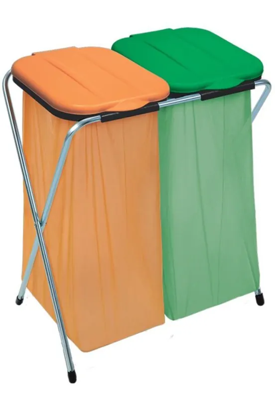 Ofertă avantajoasă - Stand Strend Pro Ecofix-2, Duo, pentru saci de gunoi