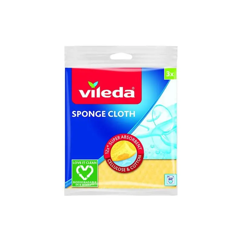 Reduceri - Pânză Vileda, burete, pachet. 3 buc