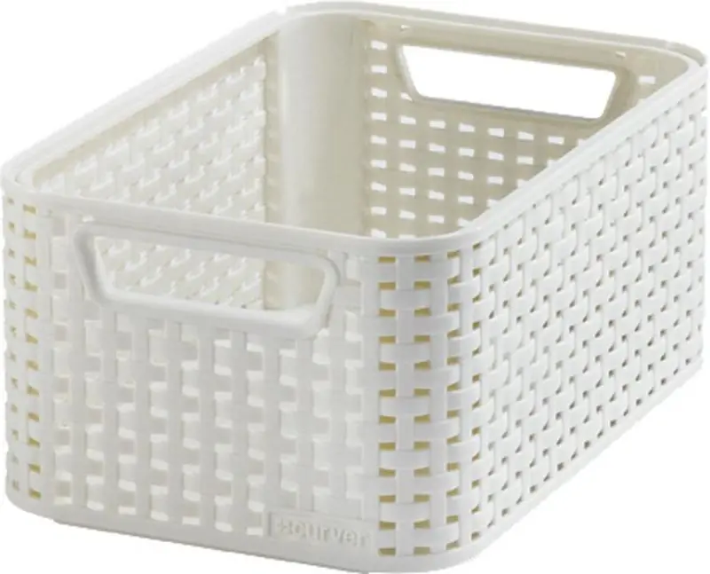 Coș Curver® STYLE2 S, crem, 28x19x12 cm | În tendințe