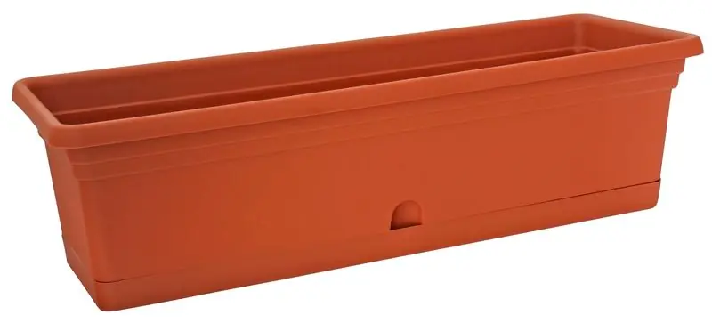 Ghiveci ICS MELISSA 60x20x16 cm, 11 lit., cutie, cu saltea | Bestseller