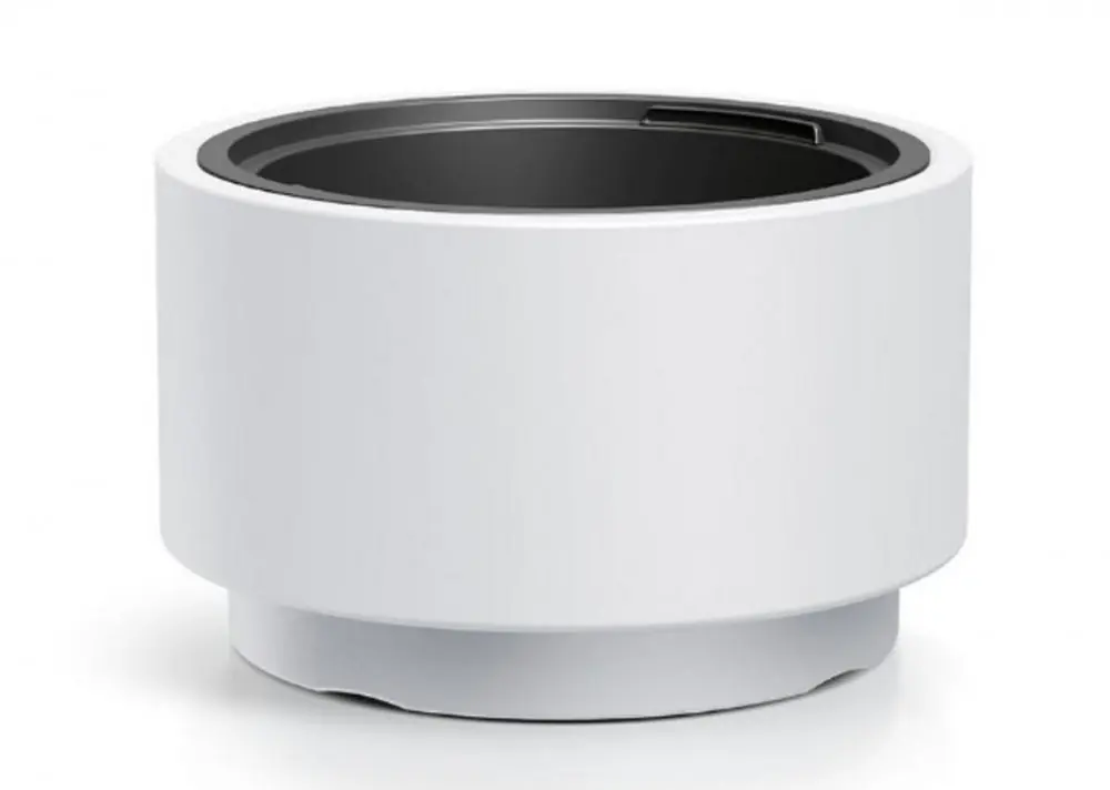 Ghiveci de flori UH o395 mm HEOS alb înălțime 240 mm cu inserție - Ofertă specială