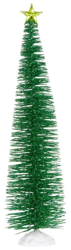 Brad de Crăciun MagicHome, strălucitor cu o stea, 30 cm - Plată sigură