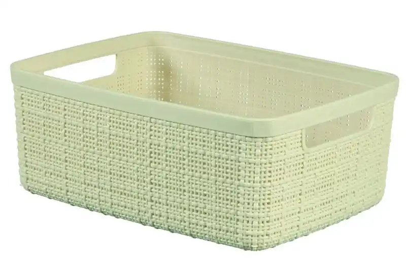 Coș Curver® JUTE S 5L, crem, 27x20x11 cm - Gata de expediere
