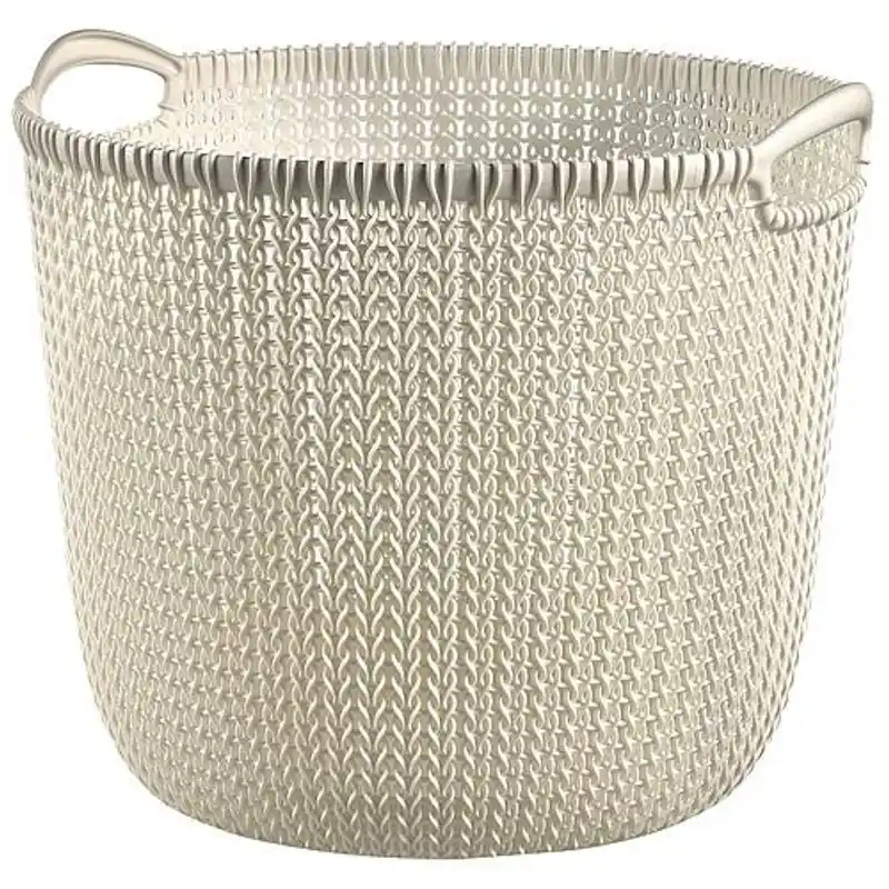 Coș Curver® KNIT 30L, crem, 39x30 cm | Promoție specială