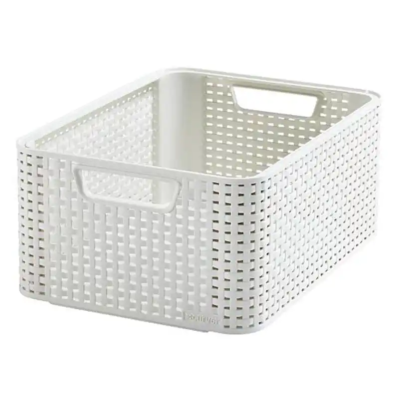 Coș Curver® STYLE2 M, crem, 38x29x17 cm - Preț redus