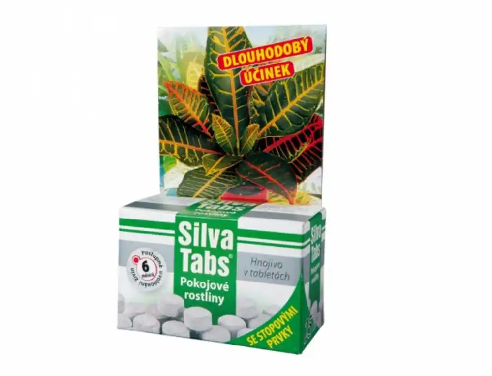 Îngrășământ pentru PLANTE DE CASĂ în tablete Silva tabs 25 buc | Ofertă specială