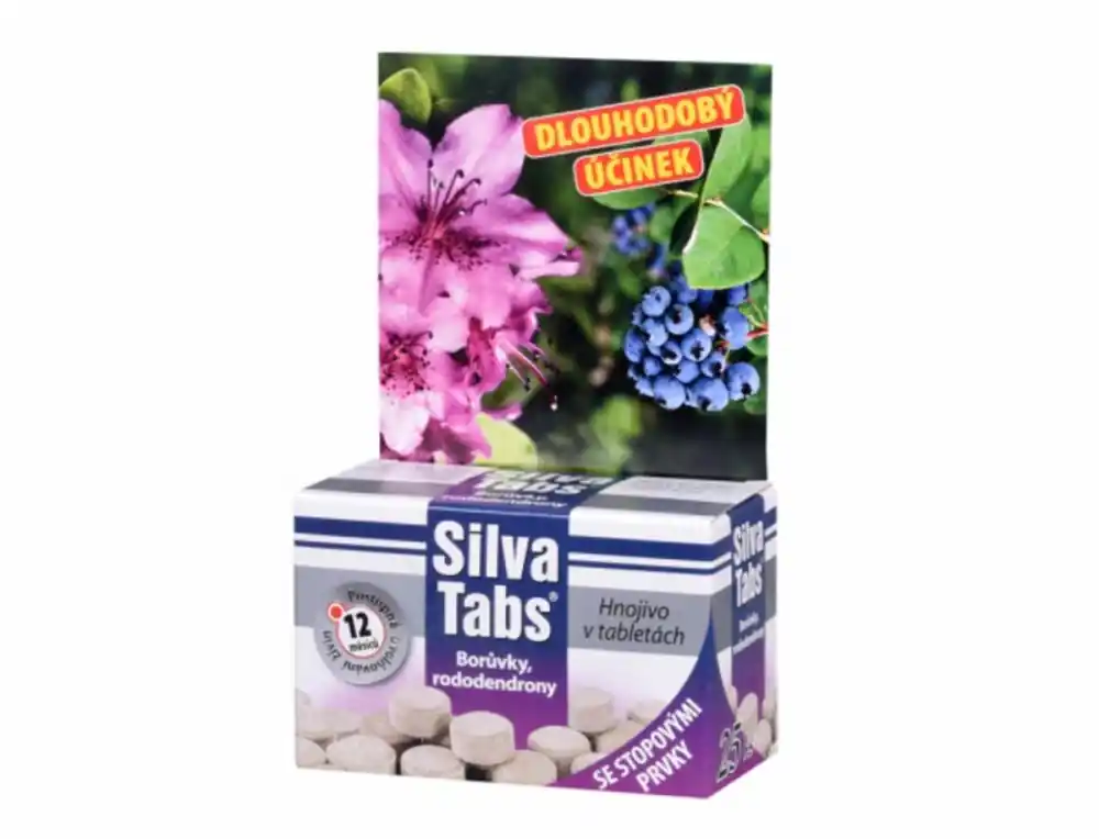 Îngrășământ pentru afine și rododendroni în tablete Silva tabs 25 buc - Preț special
