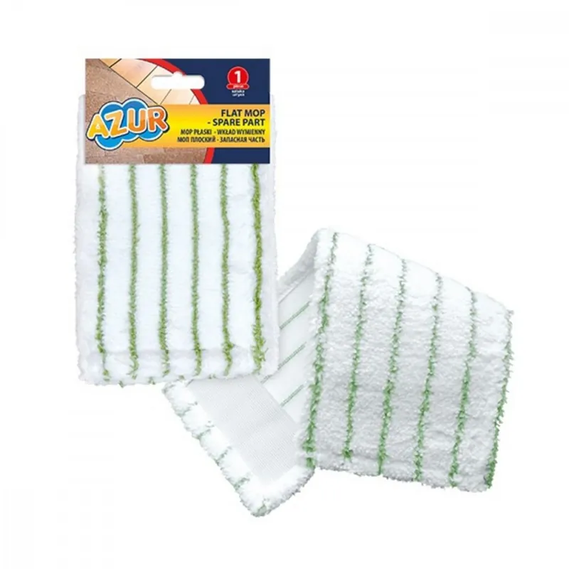 Produs premium | Mop de schimb, microfibra plat AZUR 40x15cm