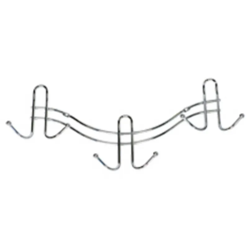 Cârlig 6 cârlig 41x20cm crom - Oferta zilei