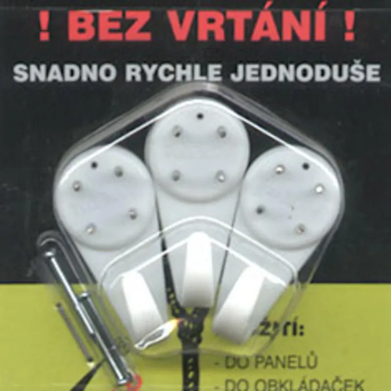 Hook Twenty MAXI UH 3 buc blist pentru panou KLC | Promoție specială