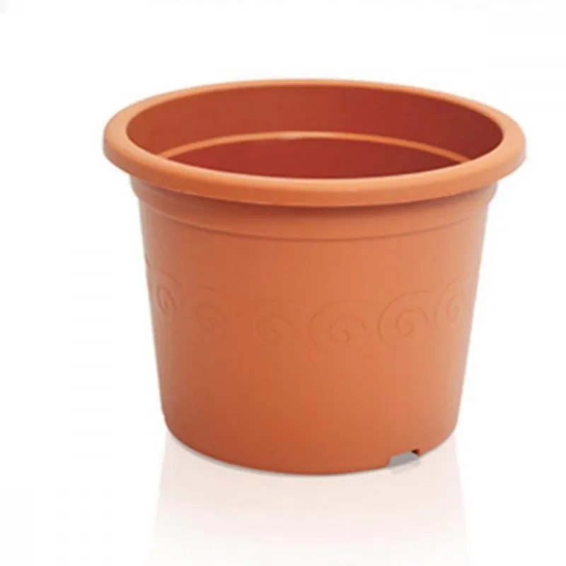 Stoc limitat | Ghiveci UH o340mm PLASTIC teracota inaltime 250mm K21 KLC