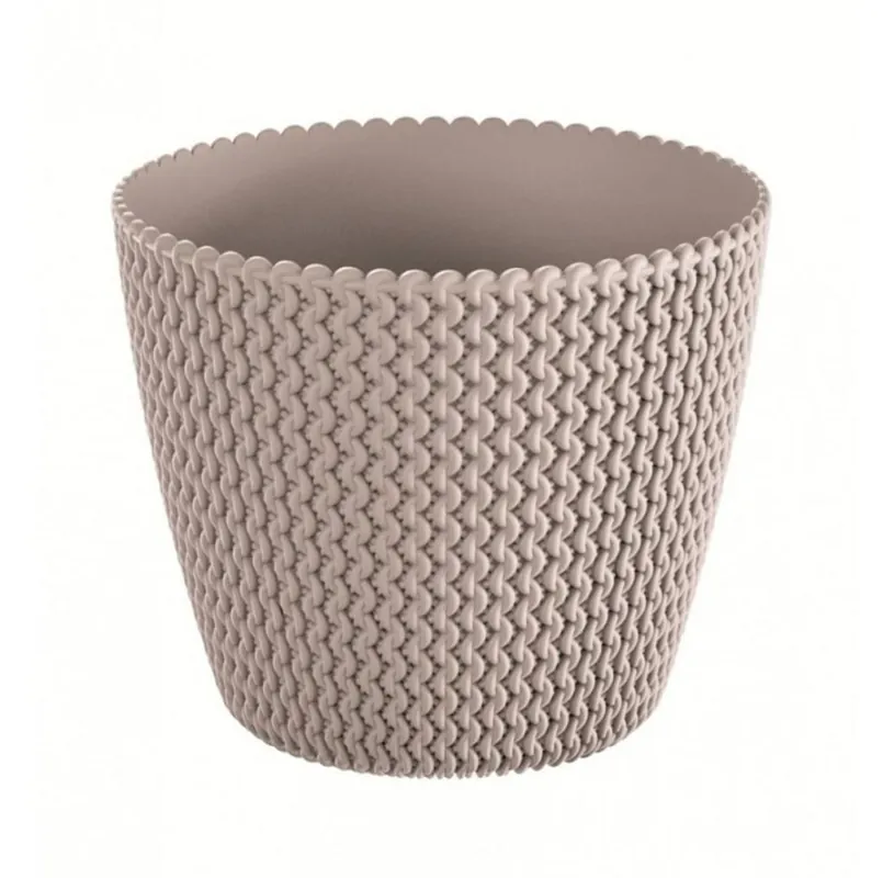 Pot UH o160mm SPLOFY mocca înălțime 132mm - Promoție specială