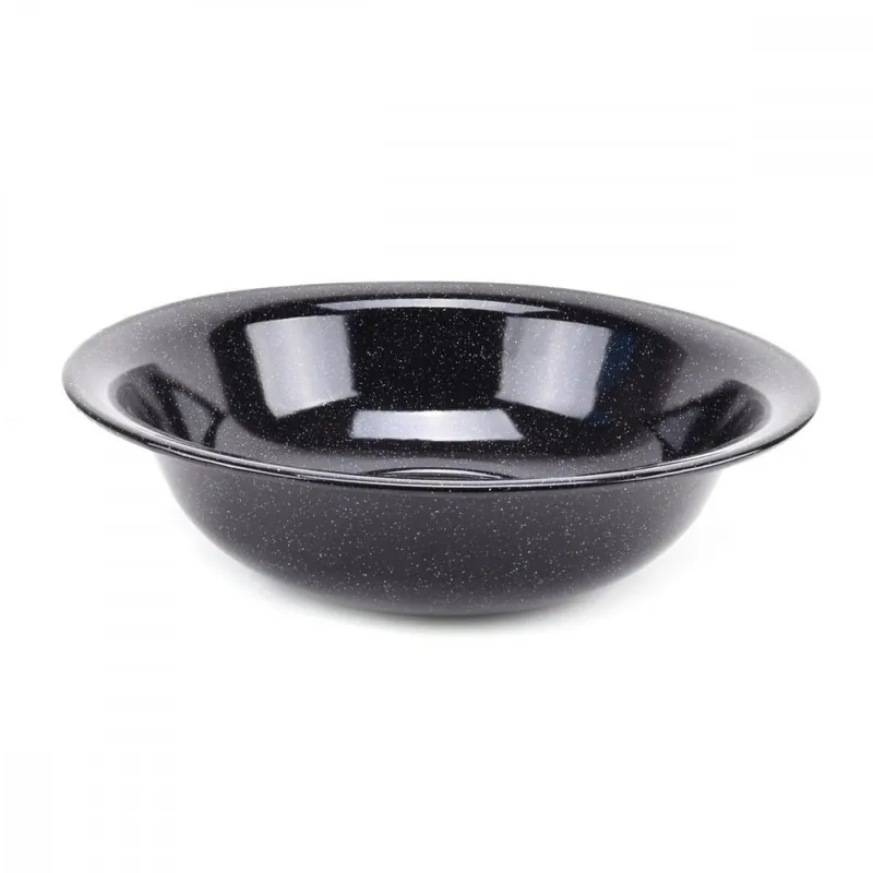 Nu rata | Lavoar email 45 cm fara decor, lavar, negru KLC