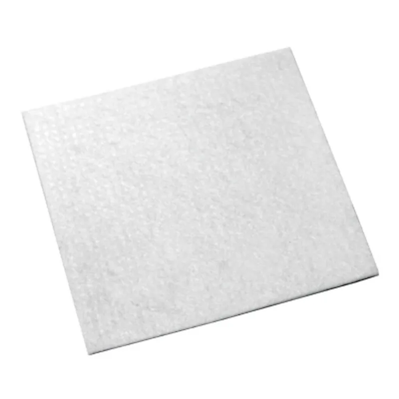 Ștergător de pâslă 100x100 mm alb KLC - Calitate profesională
