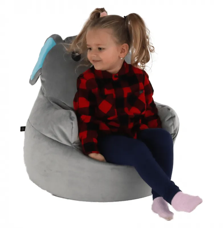 Puf, țesătură gri, BABY TIP 2 (promoție) - Selecție premium