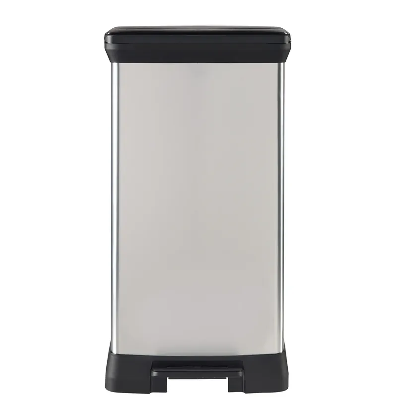 Cos de gunoi Curver, cu pedala, 50L, gri - Reducere extra