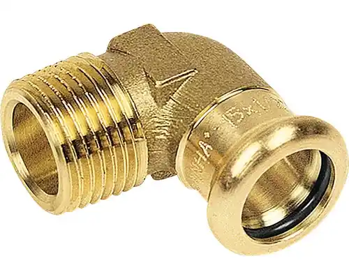 Grăbește-te | Cot cupru presare Sanha 18x3/4" FE