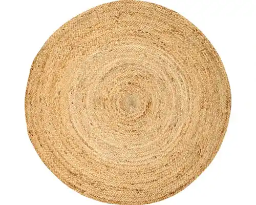 Comandă simplu | Covor Rotund Iuta Natur Ø 160 Cm