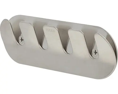 Ofertă exclusivă | Cuier Baie Tiger Rotund Inox Periat