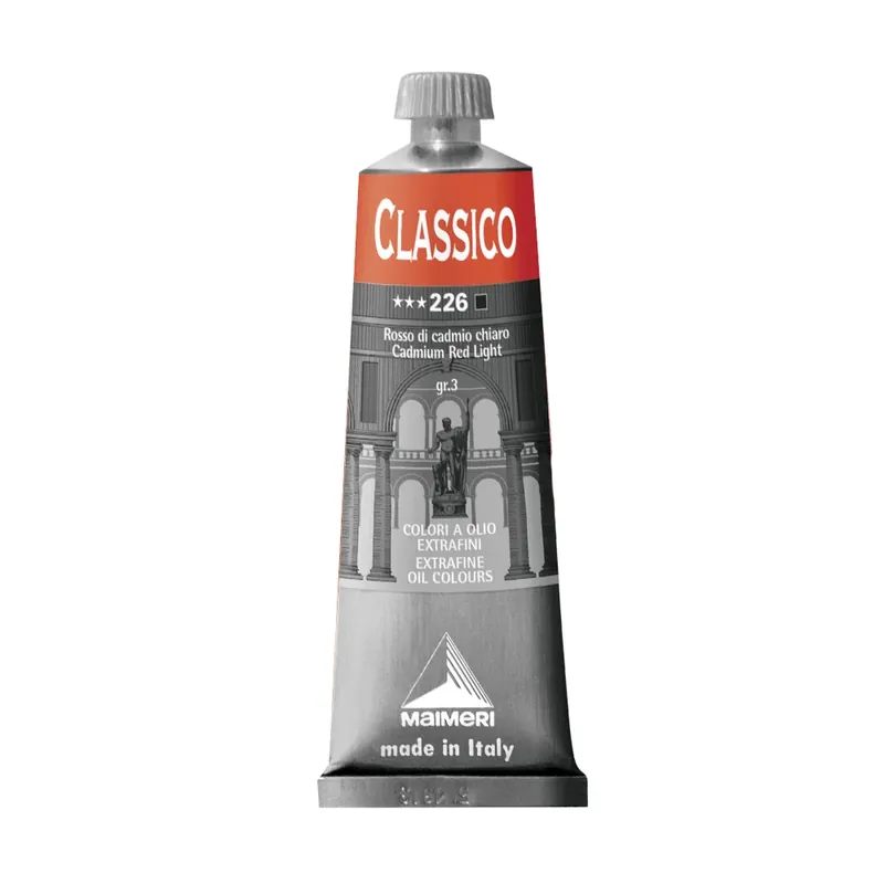 În tendințe | Culoare in Ulei Classico Maimeri - Cadmium Red Light - 60 ml