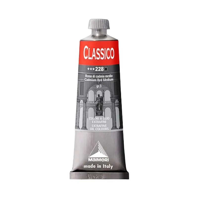 Culoare in Ulei Classico Maimeri - Cadmium Red Medium - 60 ml | Recomandare