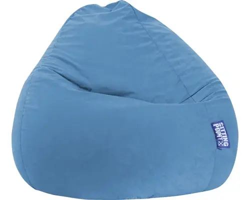 Fotoliu Puf Beanbag Easy L Albastru 70x90 Cm | Produs de top