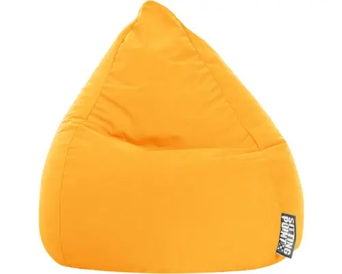 Fotoliu Puf Beanbag Easy L Galben 70x90 Cm - Comandă online
