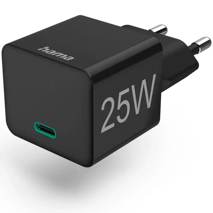 Produs vedetă - Incarcator mini Hama, PowerDelivery/Qulacomm, USB-C, Negru