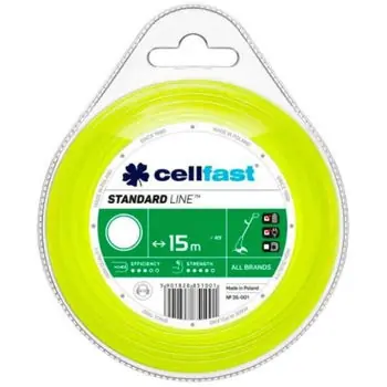 Fir pentru trimmere Cellfast 42902 rotunda Standard 1.6 mm (15m) | Selecție de top