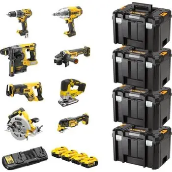 Set de scule electrice DeWalt DCK865P4T - Selecție de top