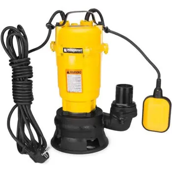 Pompă Powermat PM-PDS-3000P +Pluta p/u septica cu tocator - Bestseller