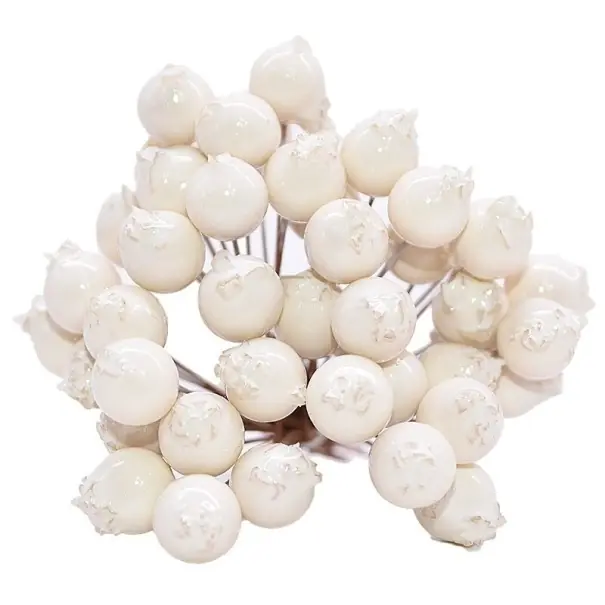 Boabe decorative artificiale 50 buc - Produs premium