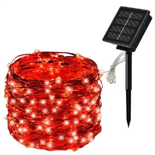 Iluminat solar 22 m 200 LED-uri - Promoție specială