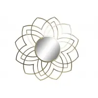 Economii suplimentare - Oglinda cu rama din Metal Rotunda D92cm Kanda