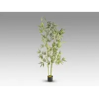 Calitate de top - Planta artificiala din Plastic Verde L50xH170cm Bambu