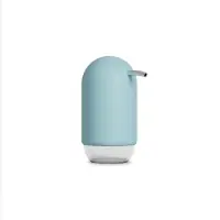 Livrare rapidă - Dozator de sapun din Plastic Albastru Touch D7xH14cm