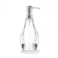 Economisește mai mult | Dozator de sapun din Acrilic Transparent Droplet D9xH20cm